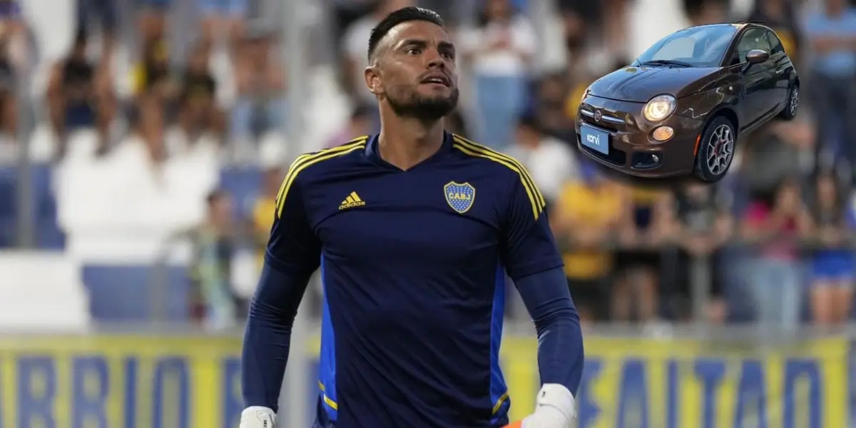 El arquero de Boca tuvo este precios vehículo en su época de jugador de Manchester United.