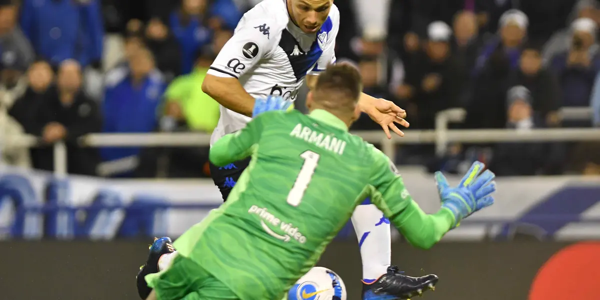 El arquero de River habló luego del partido en el que Vélez se impuso por 1 a 0 en la ida por los octavos de final de la Copa Libertadores.