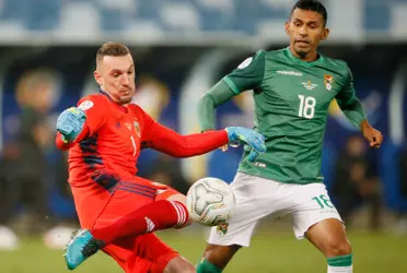 El arquero de River Plate fue titular en la victoria por 4-1 ante Bolivia por la última fecha de la fase de grupos de la Copa América.