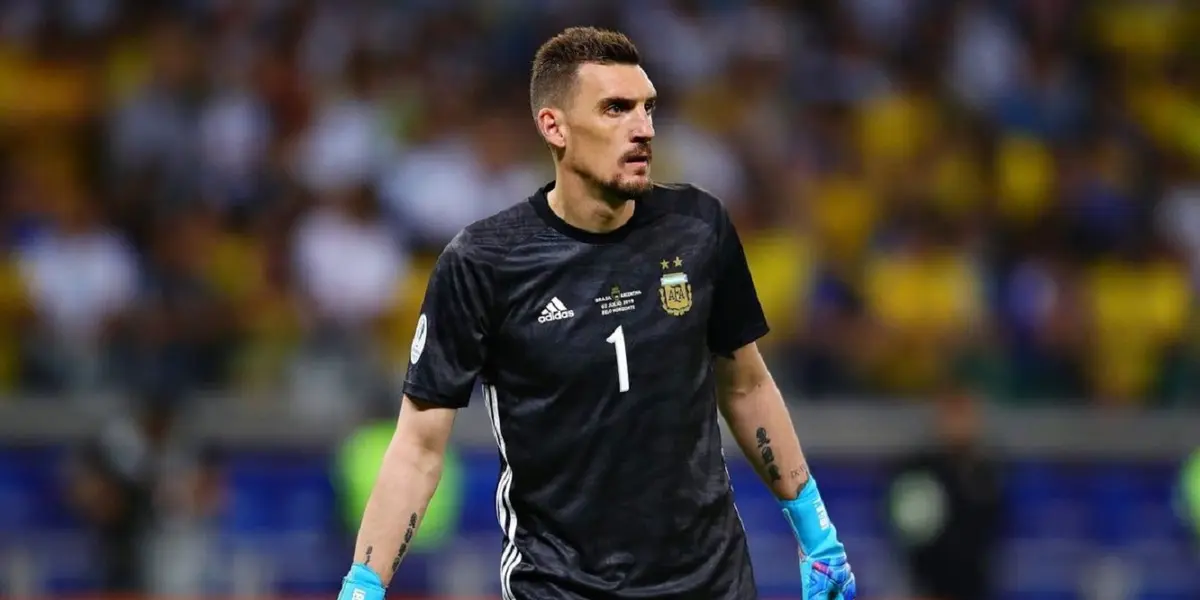 El arquero de River Plate no estará disponible para enfrentar al seleccionado colombiano por las Eliminatorias Sudamericanas.