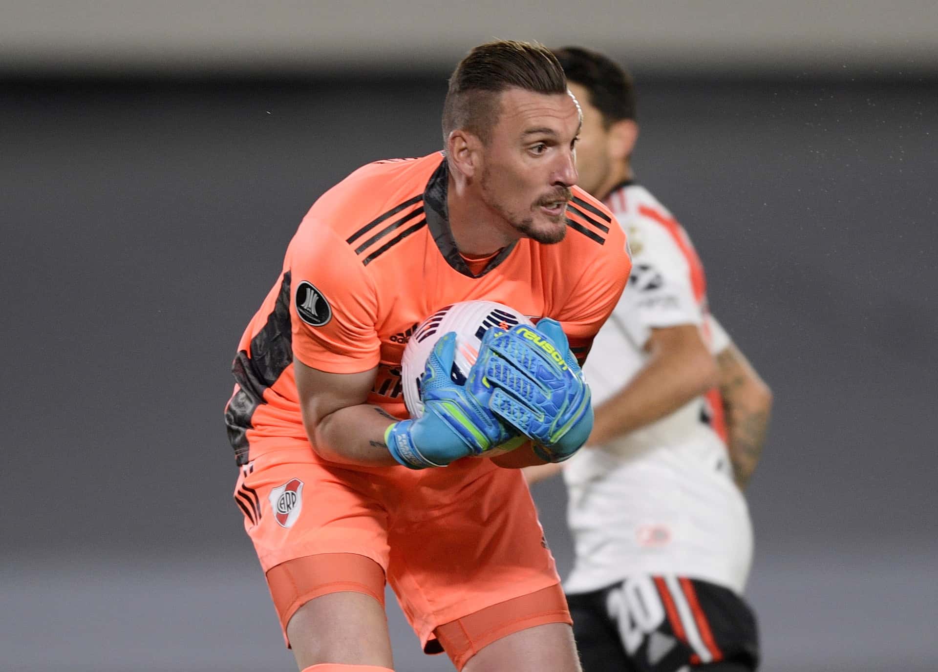 El arquero del Millonario habló tras la clasificación del equipo a octavos de final de la Copa Libertadores.