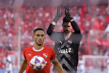 El arquero del Rojo tomó una determinación luego del triunfo ante Racing en el Cilindro de Avellaneda.