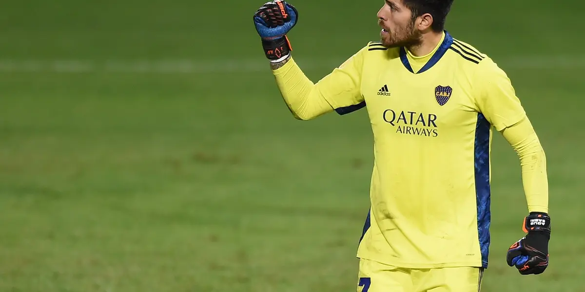 El arquero del Xeneize fue la figura del partido y evitó que su equipo perdiera el compromiso.