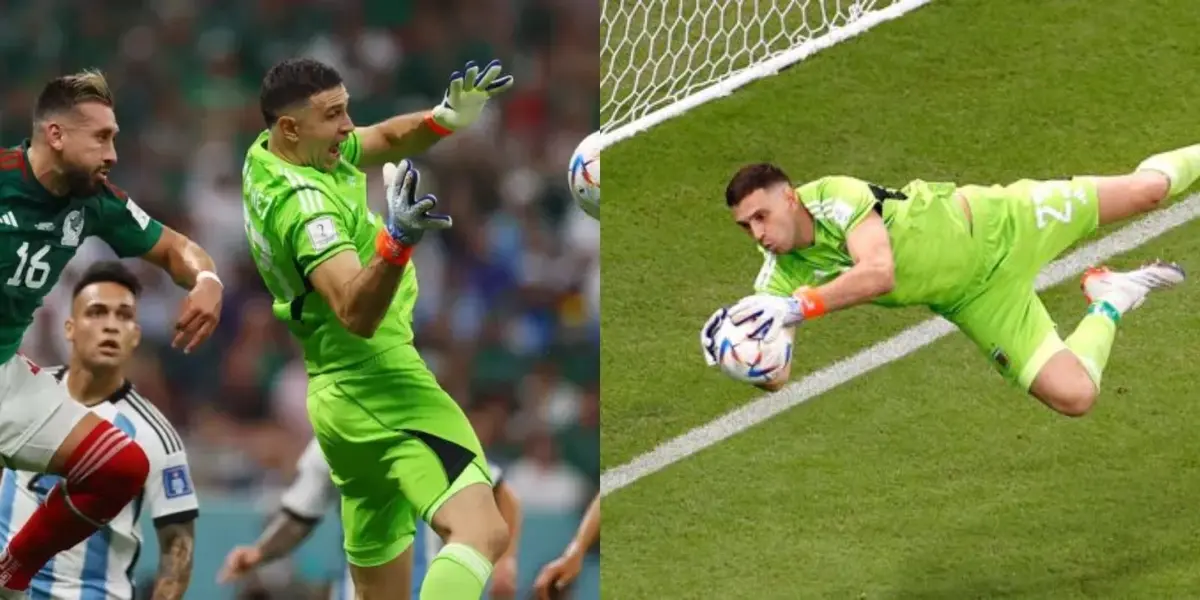 El arquero detuvo una buena pelota en la primera etapa y luego elogió a otro seleccionado argentino, de gran partido.