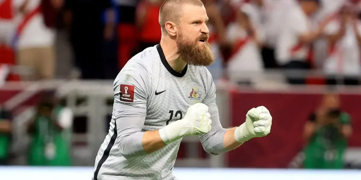 El arquero que fue figura en el Repechaje habló de lo que fue la clasificación de Australia a la Copa del Mundo y en particular de su actuación.