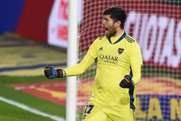 El arquero tendrá asegurada la titularidad en el Xeneize.