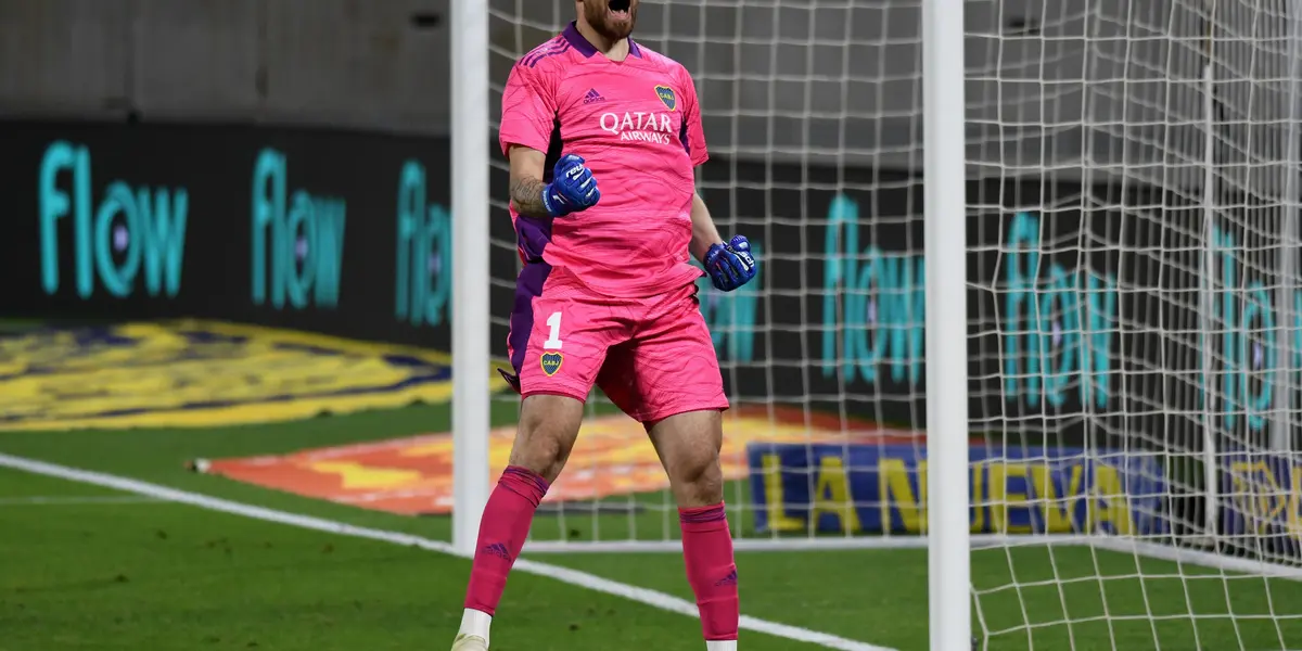 El arquero Xeneize fue una de las grandes figuras anoche y le bajó la persiana al arco, logrando un número de locos.