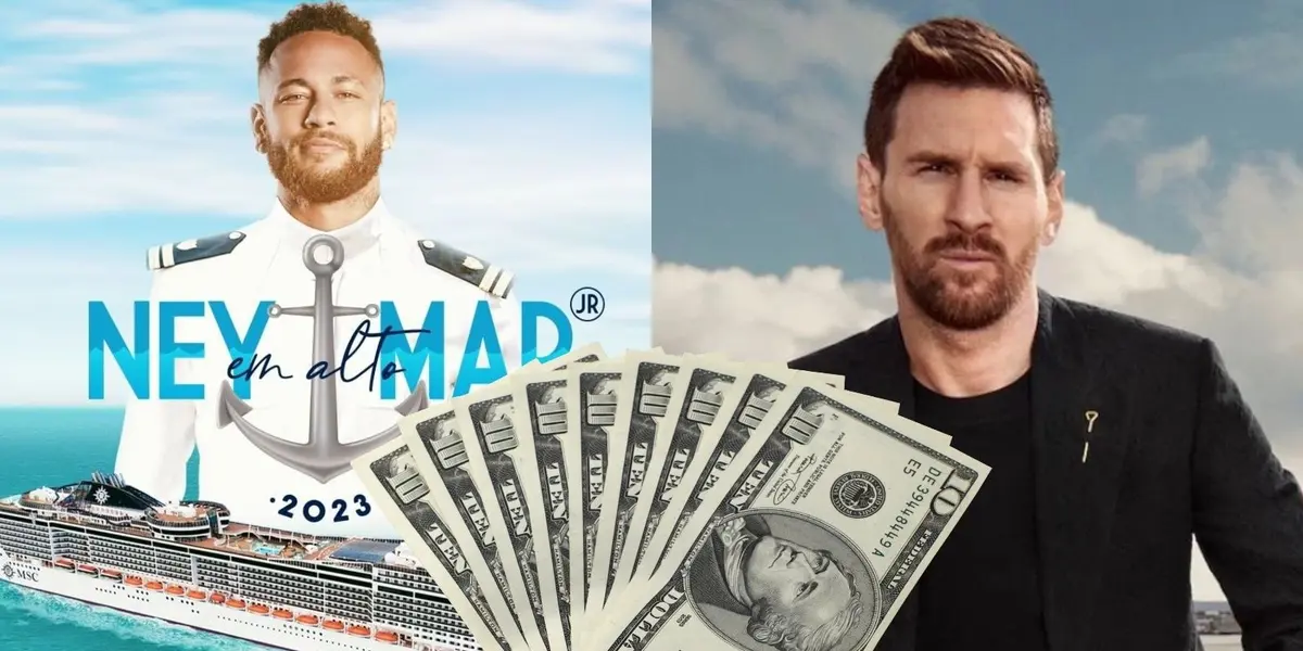 El astro brasileño está por dar inicio a su famoso crucero, el cual no es apto para cualquier bolsillo.