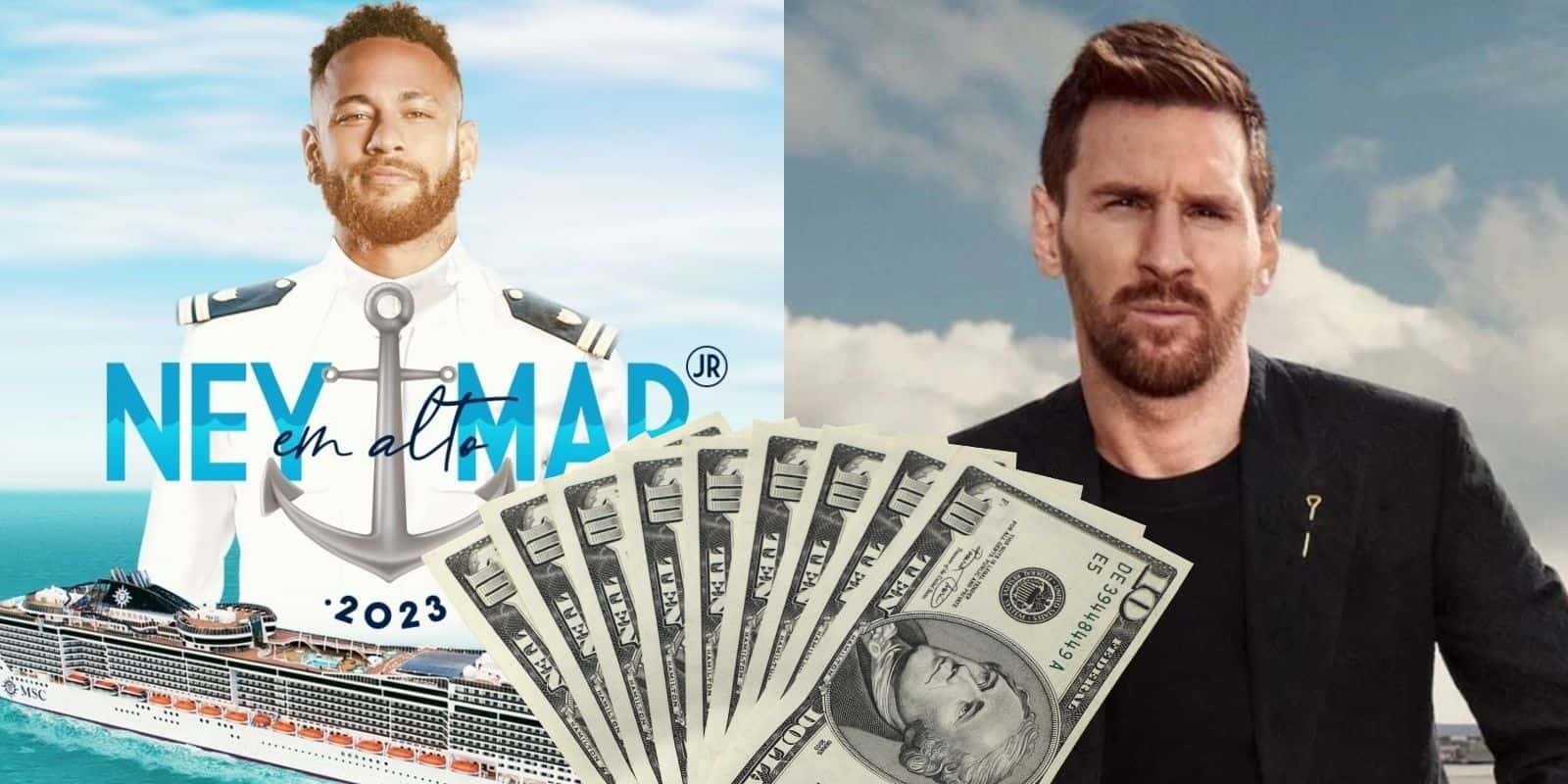 El astro brasileño está por dar inicio a su famoso crucero, el cual no es apto para cualquier bolsillo.