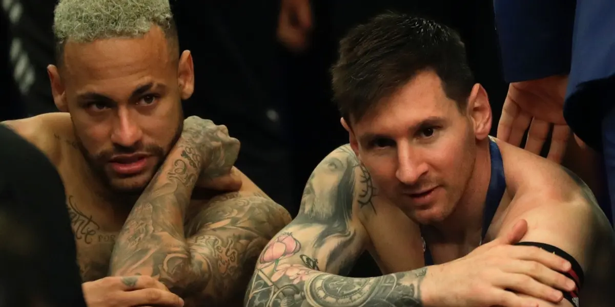 El astro brasileño publicó una imagen con unas emotivas palabras en sus redes sociales.