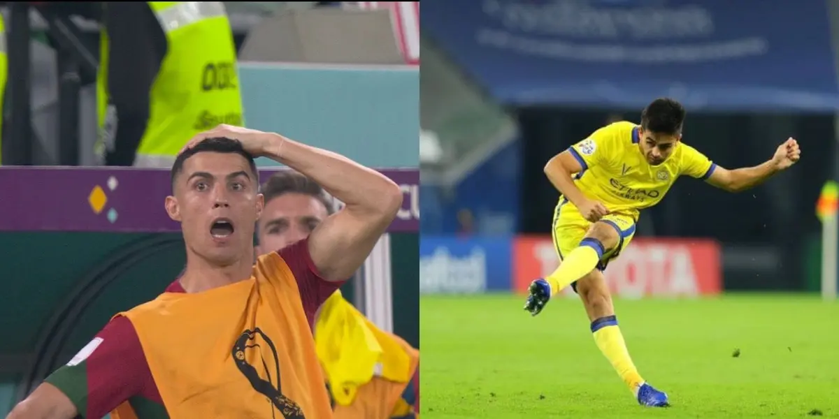 El astro portugués atraviesa sus primeros entrenamientos en Al-Nassr y quedó atónito ante el jugador argentino.