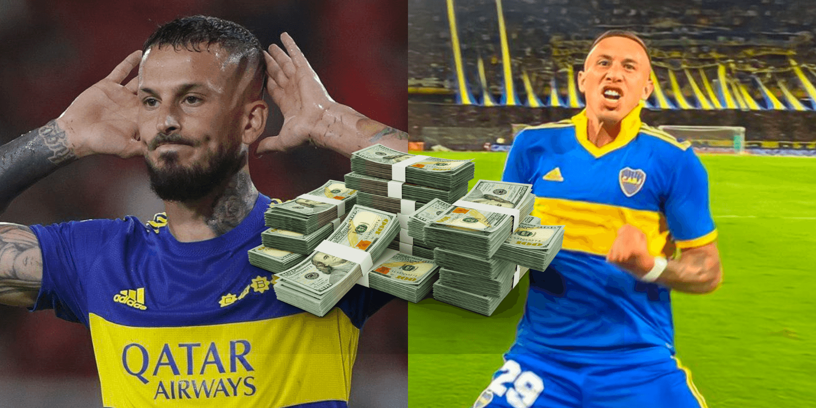 El autor de un tanto contra Platense tiene un sueldo sumamente inferior a lo que recibe Benedetto