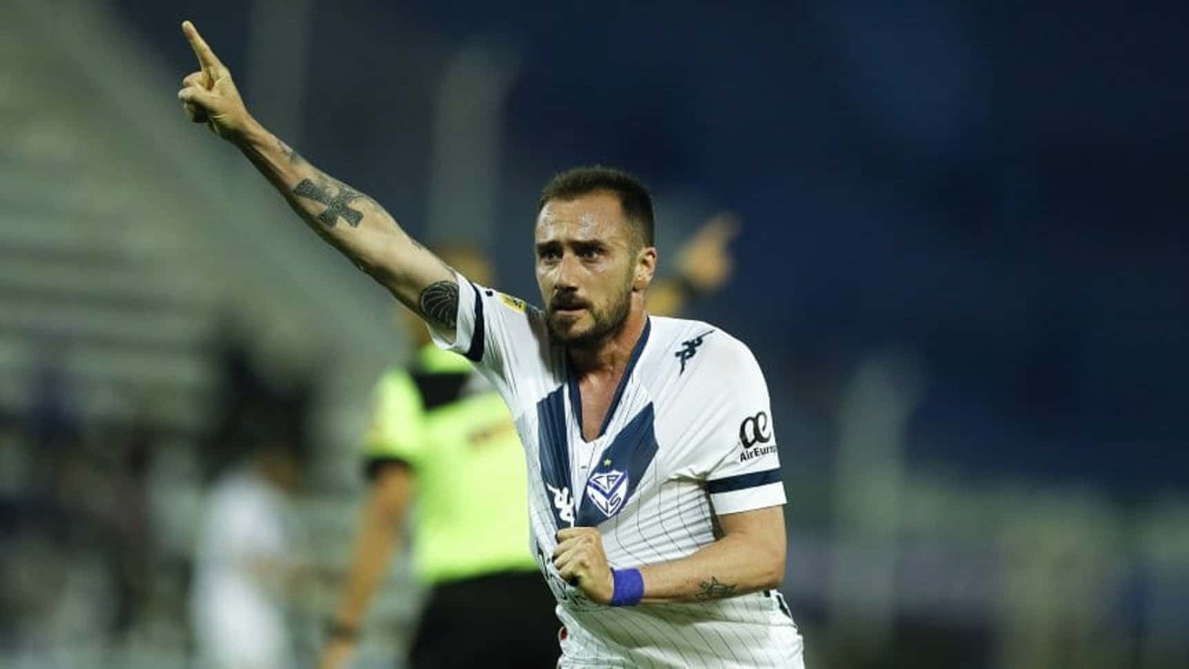 El autor del primer gol del Fortín habló con la prensa tras la victoria 2-0 ante el Xeneize.