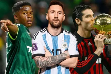 El Balón de Oro del 2007 no dudó en deshacerse en elogios con la Pulga.