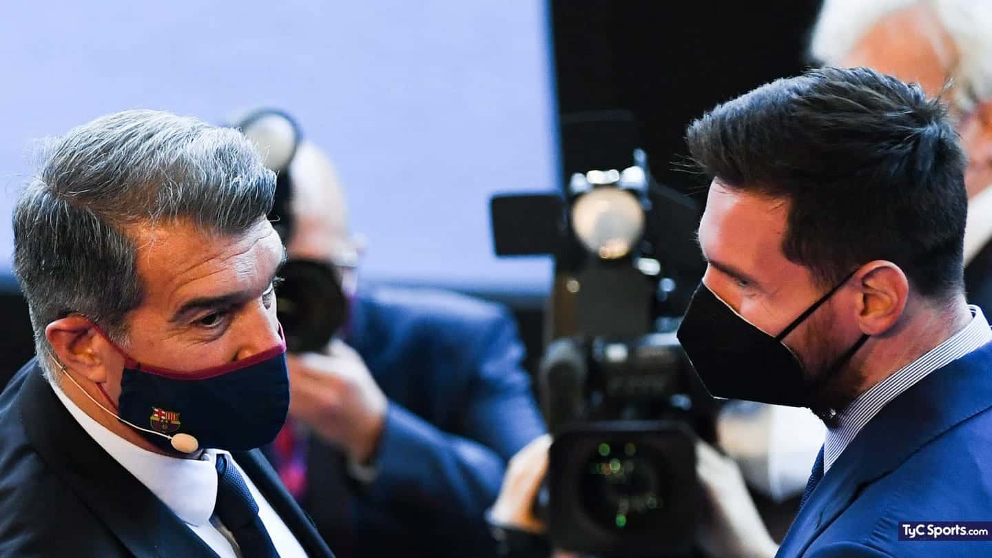 El Barcelona publicó mediante las redes sociales la salida de Lionel Messi de la institución con un mensaje culpando a la Liga española por las normas dirigidas por el presidente, Javier Tebas ¿Es una estrategia de Joan Laporta para retener a Messi ? Enterate de toda la información acá.