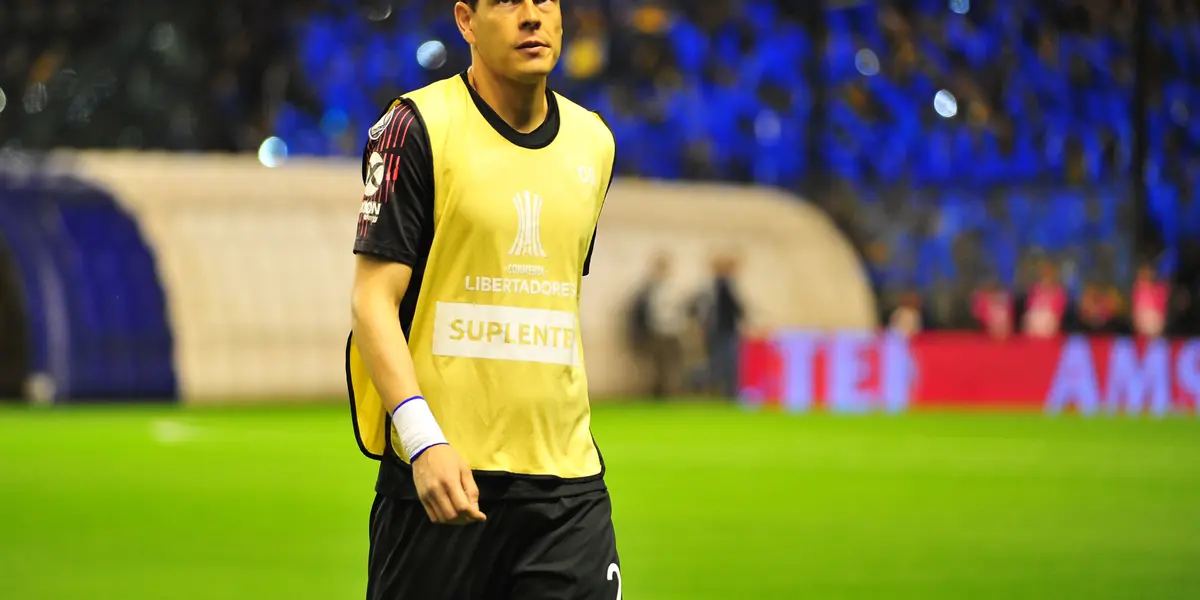 El boliviano, que estuvo durante tres meses en el Xeneize, apuntó contra Sabandija por la final de Copa Libertadores 2018.