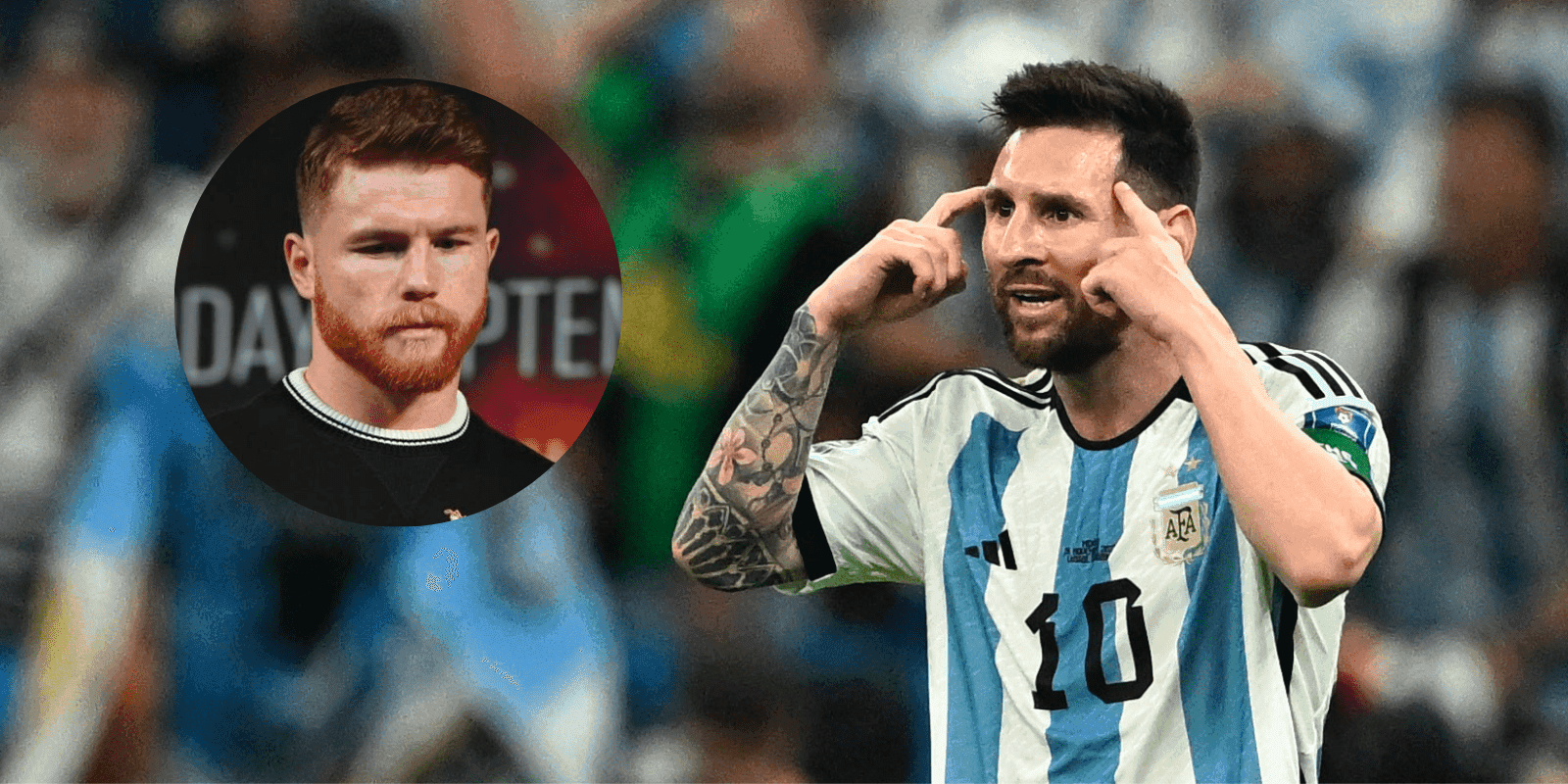 El boxeador amenazó al capitán de la selección argentina y las redes sociales estallaron con opiniones divididas