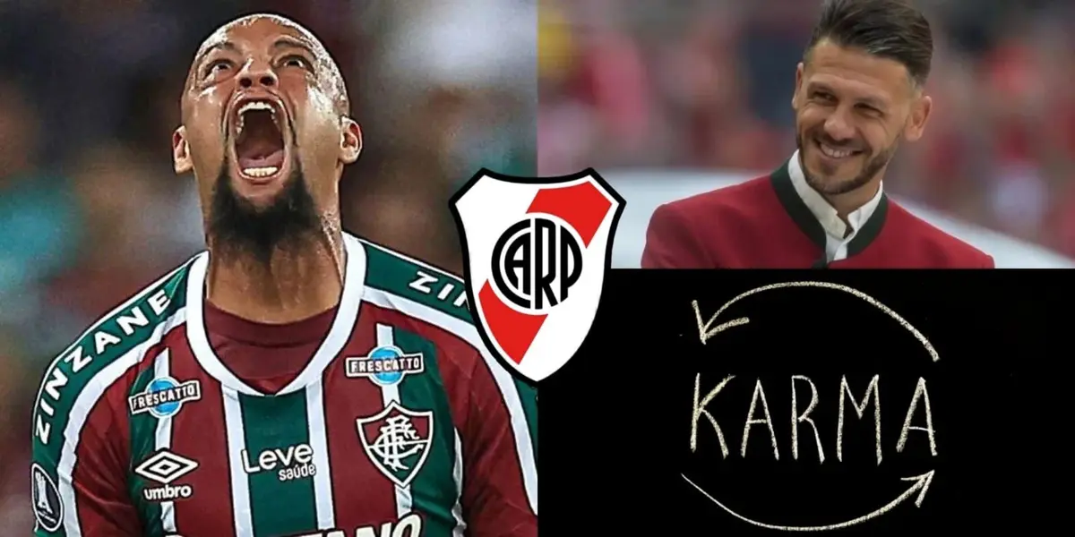 El brasileño comenzó muy picante la noche copera en Núñez, pero las cosas cambiaron drásticamente para él.