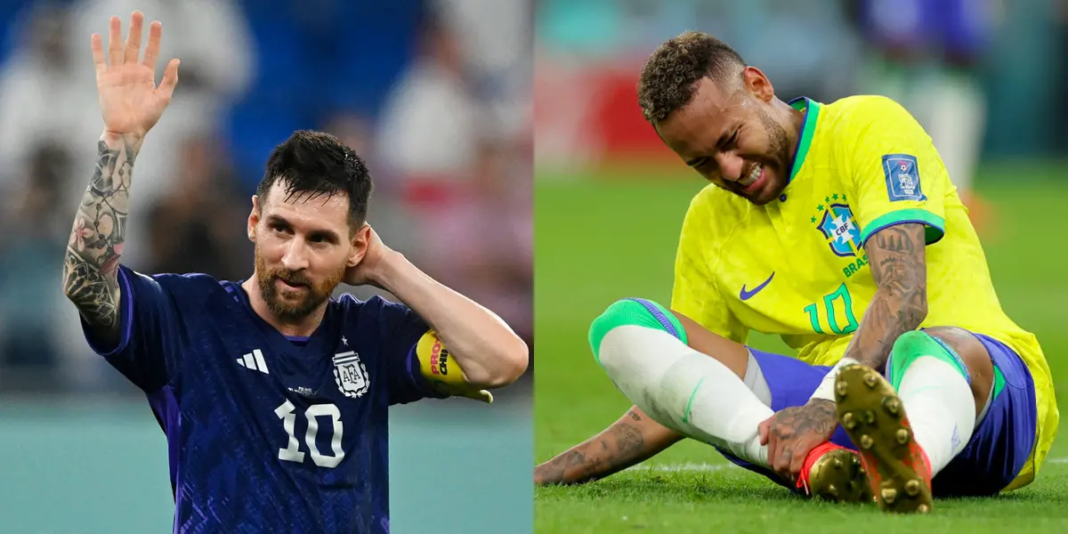 El brasileño luce relajado previo al compromiso ante Croacia, por los cuartos de final