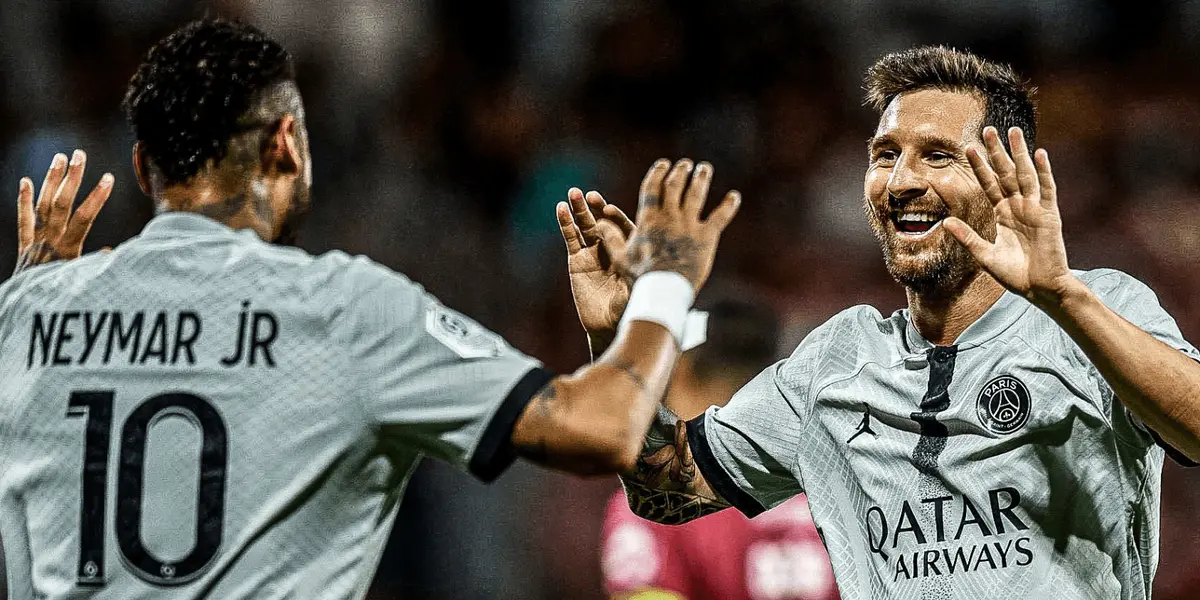 El brasileño no se esperó la acrobacia del mejor del mundo y dejó una postal para la posteridad