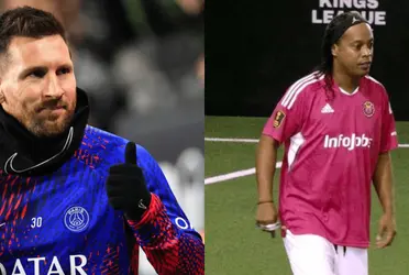 El brasileño retornó a las canchas para jugar el torneo creado por Gerard Piqué