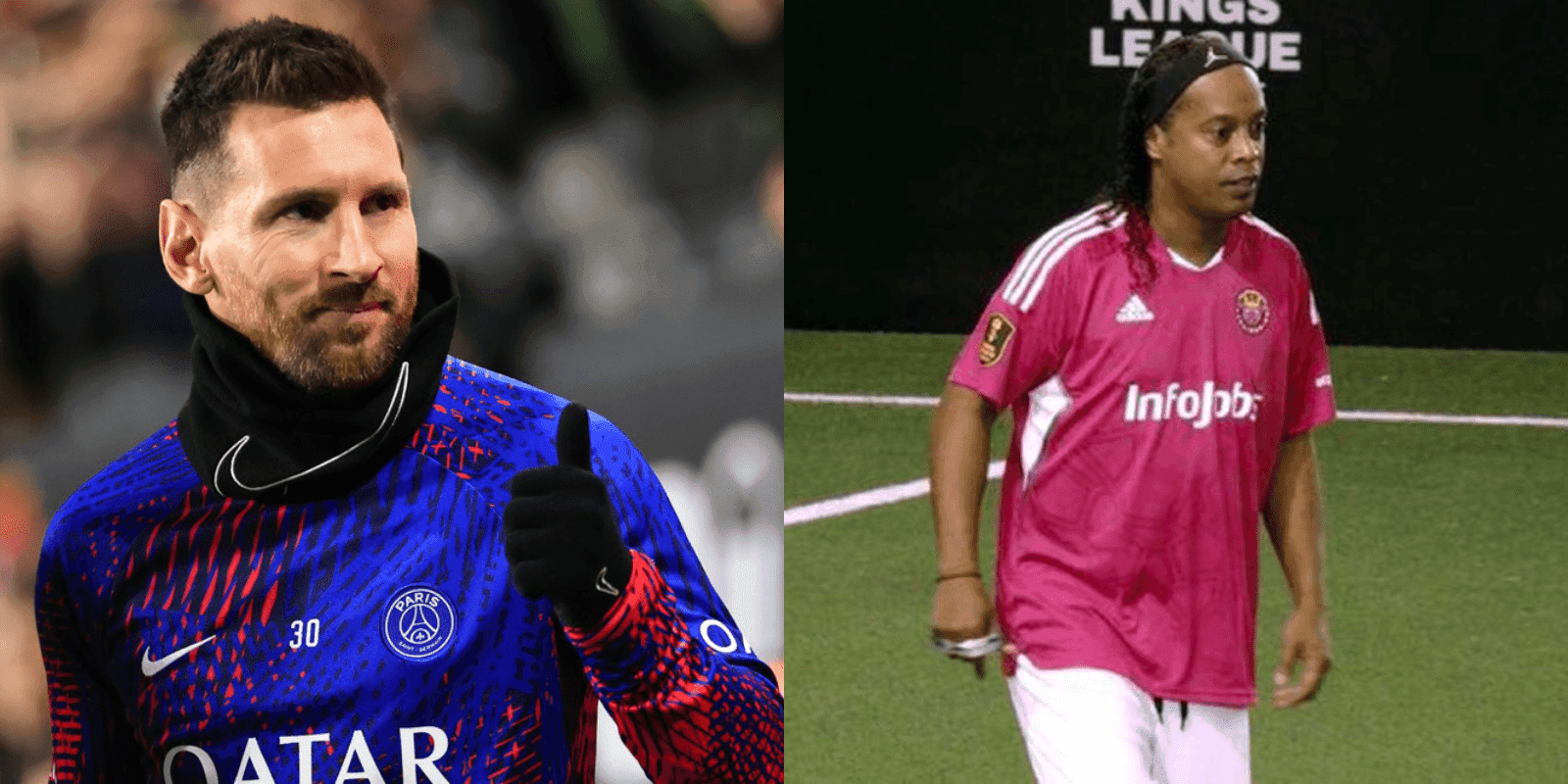 El brasileño retornó a las canchas para jugar el torneo creado por Gerard Piqué