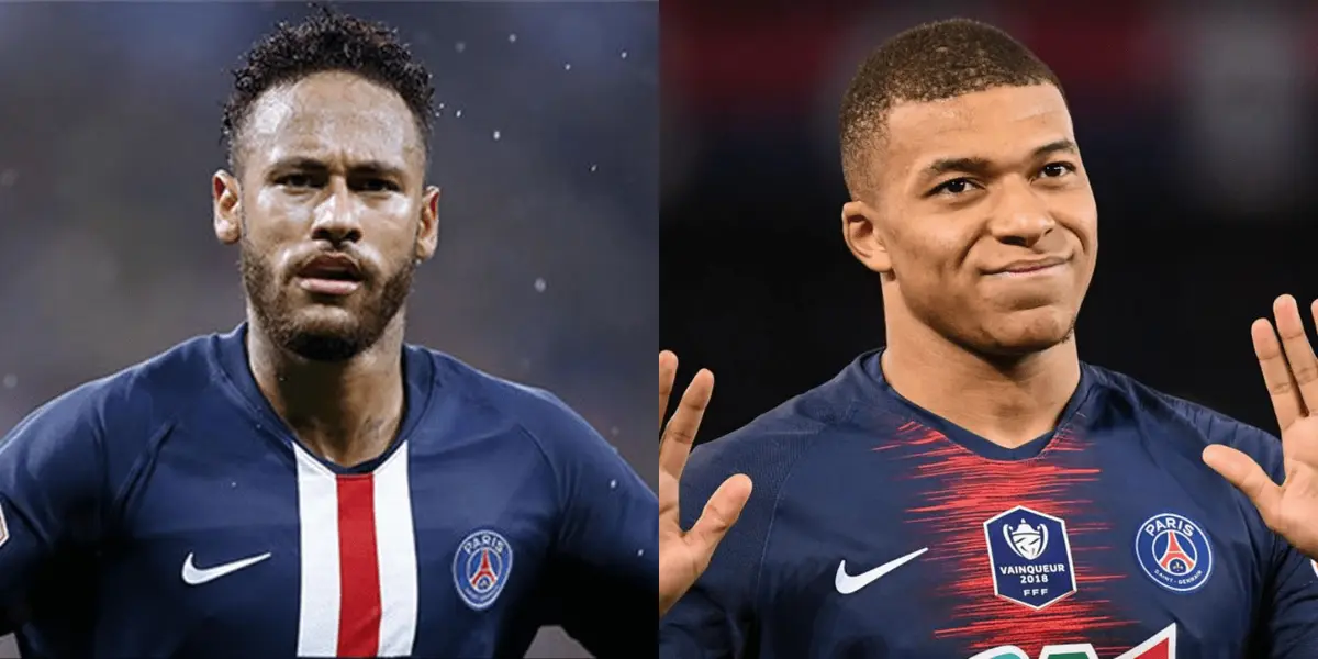 El brasileño sigue sumando minutos en el cuadro parisino y reemplazó al delantero en el último encuentro