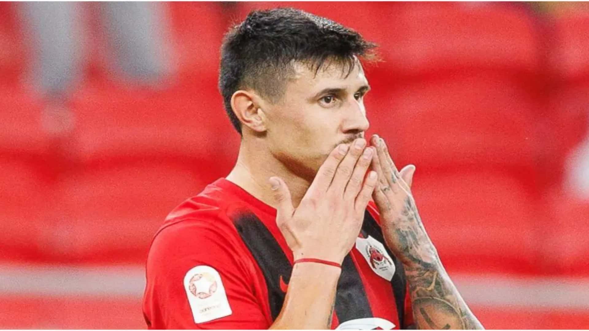 El buen gesto que tuvo Adam Bareiro (Infobae)