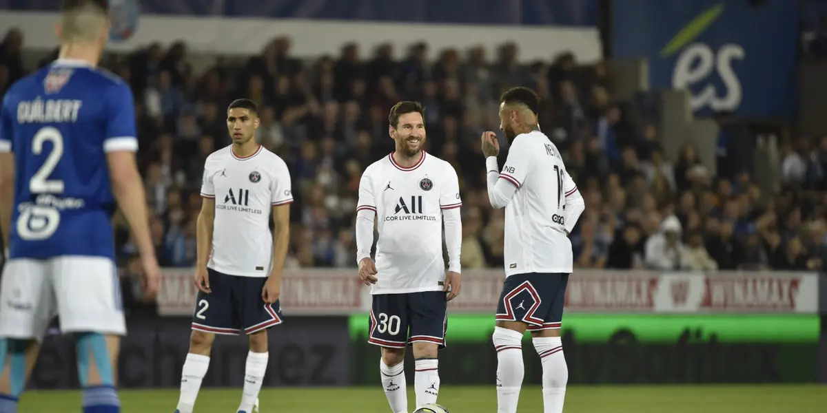 El campeón de la liga francesa igualó 3 a 3 ante Racing de Estrasburgo en un verdadero partidazo que tuvo todos los condimentos.