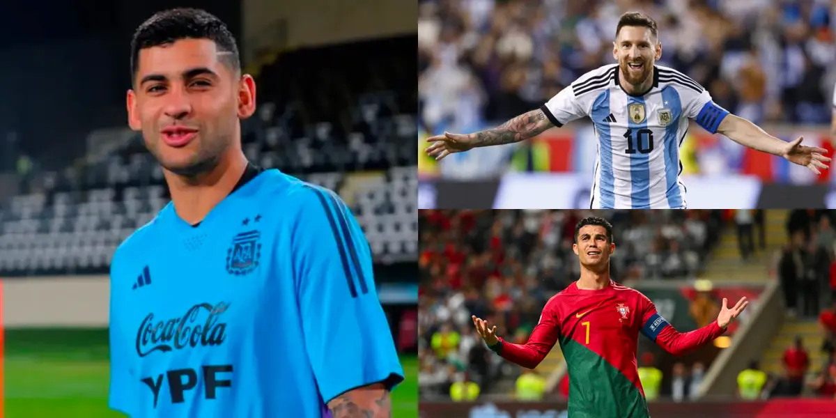 El campeón del mundo fue abordado por un joven hincha del Tottenham, quien sacó una carcajada del defensor