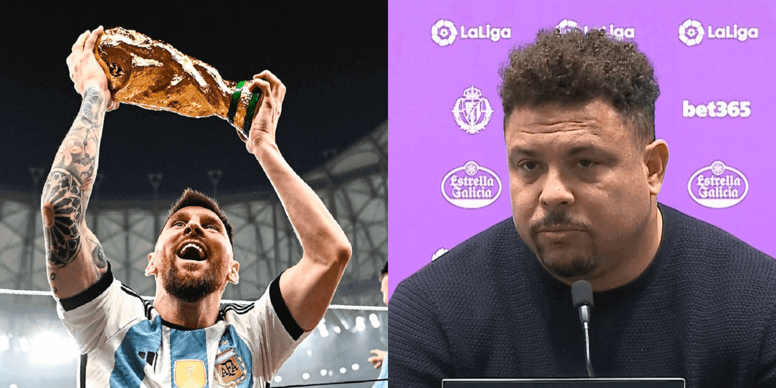 El campeón del mundo rompió un récord del exatacante brasileño