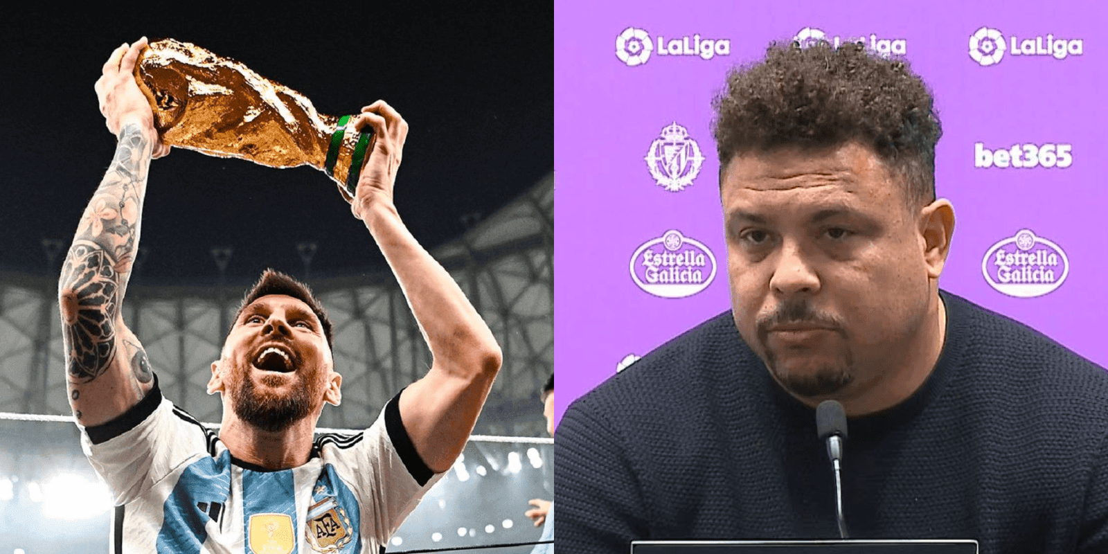 El campeón del mundo rompió un récord del exatacante brasileño
