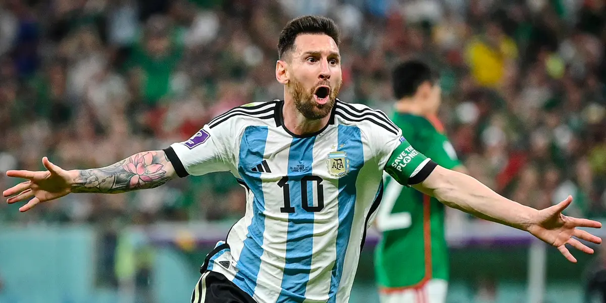 El capitán de la Albiceleste destrabó el difícil compromiso ante los mexicanos con un golazo y Aimar no pudo aguantar la emoción