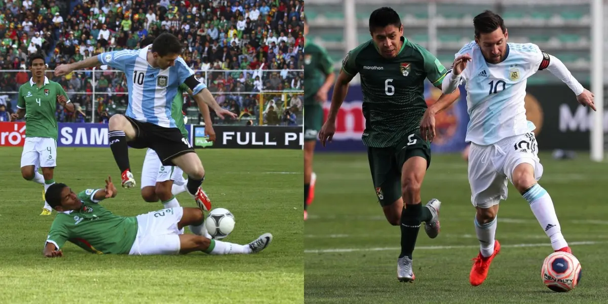 El capitán de la Selección Argentina jugó tres veces en la altura ante Bolivia.