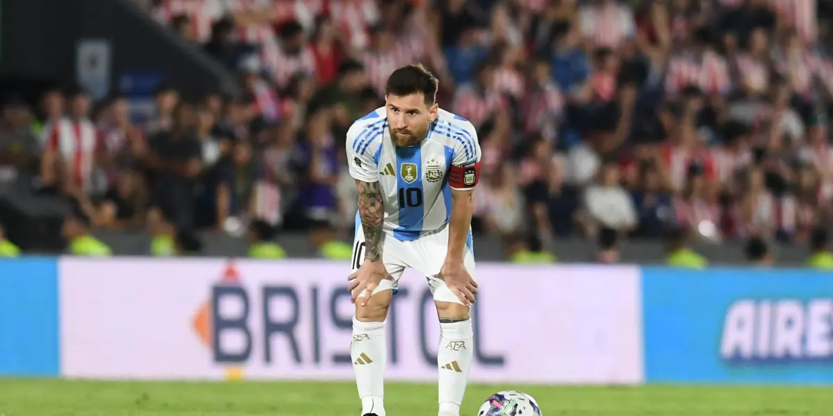 El capitán de la Selección Argentina no habló ante los medios.