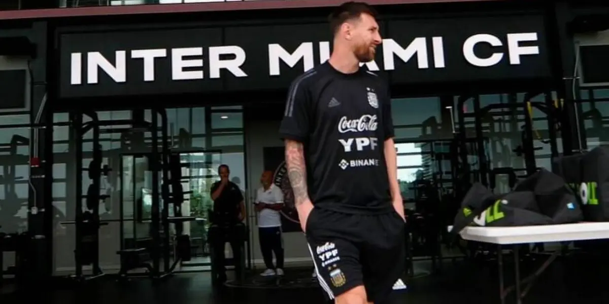 El capitán de la Selección tuvo un percance en su estadía en Miami que captó la atención de varios.