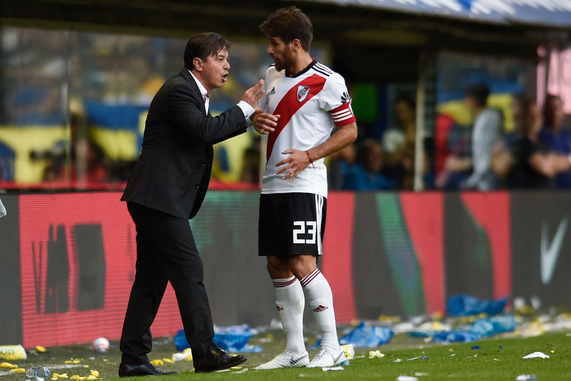El capitán del Millonario contó los motivos que tuvo el Muñeco para darle la capitanía.