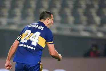 El capitán del Xeneize tuvo una charla con los pibes que comienzan a jugar en la Primera del club.
