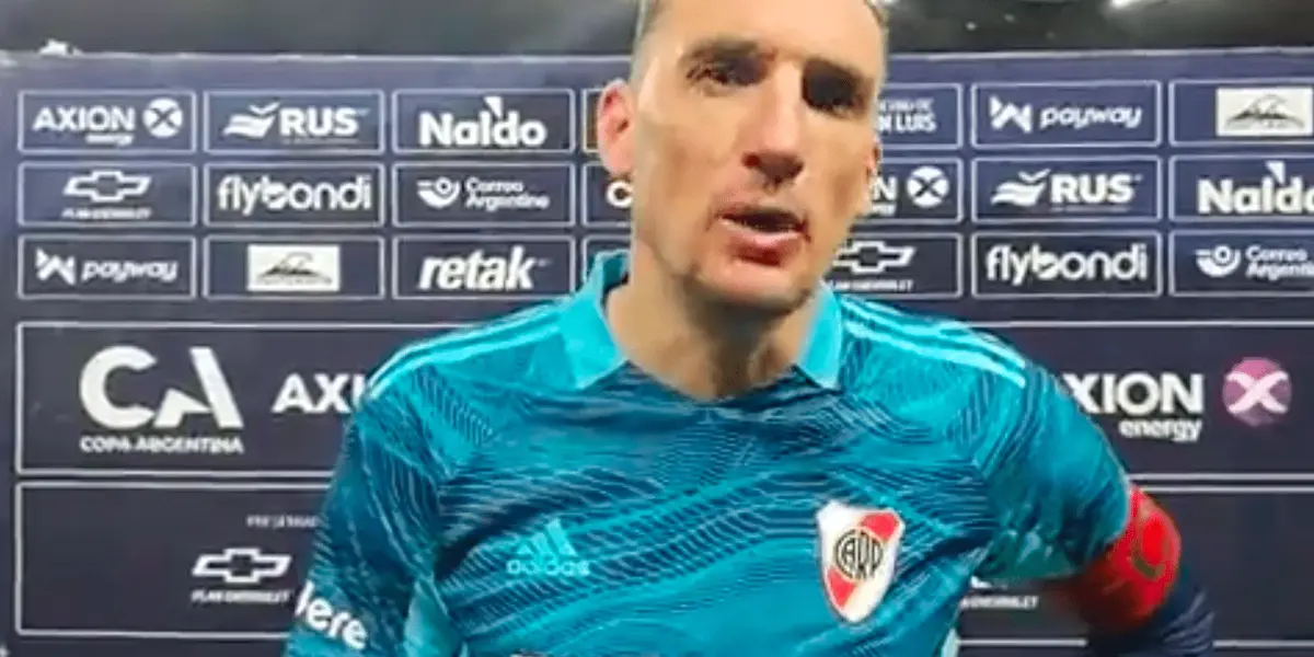 El capitán hoy frente a Barracas habló tras el triunfo y la clasificación del Millo en Villa Mercedes.