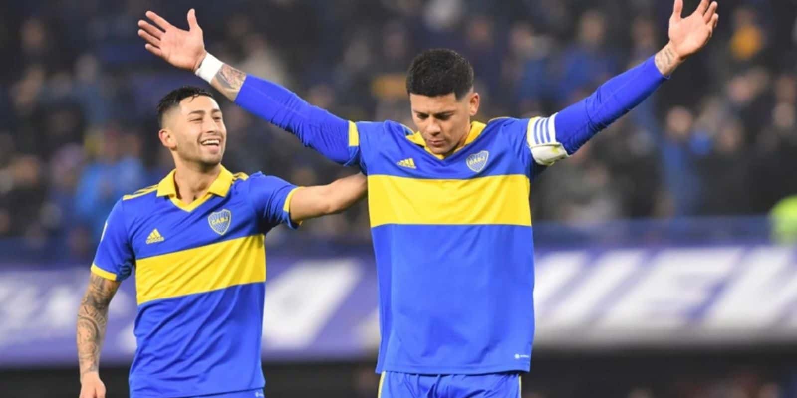 El capitán Xeneize estará afuera por varios meses debido a su lesión, pero no se olvidó de sus compañeros.
