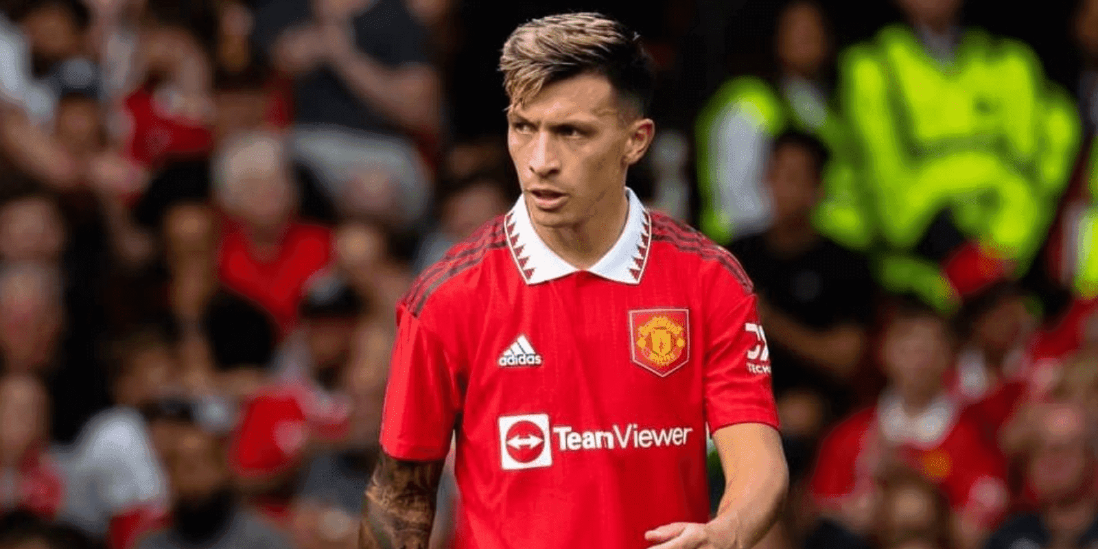 El central argentino fue uno de los puntos altos del Manchester United, sin embargo, su equipo cayó en casa frente al Brighton