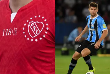 El central de Gremio estuvo negociando con el Rojo durante varios días y decidió quedarse en Brasil.