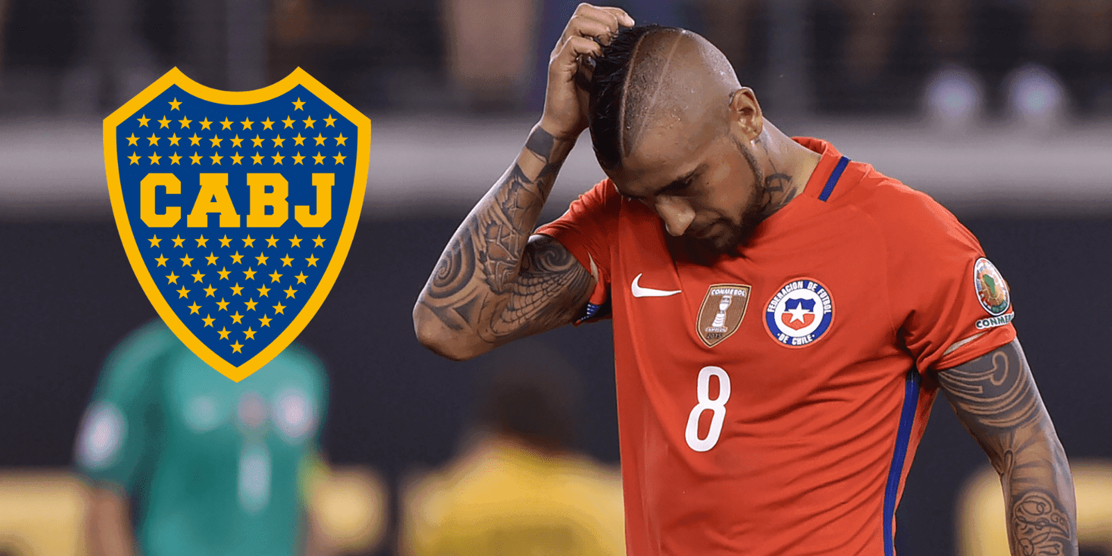 El chileno coqueteó con el Xeneize, pero terminó firmando para el Flamengo.