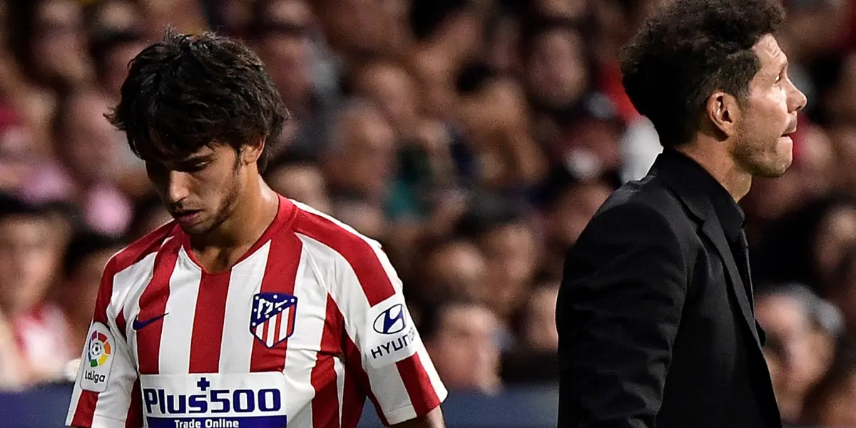 El Cholo elogió el nivel del luso con su selección, y dejo en claro que en el Atlético deberá demostrar que esta al mismo nivel