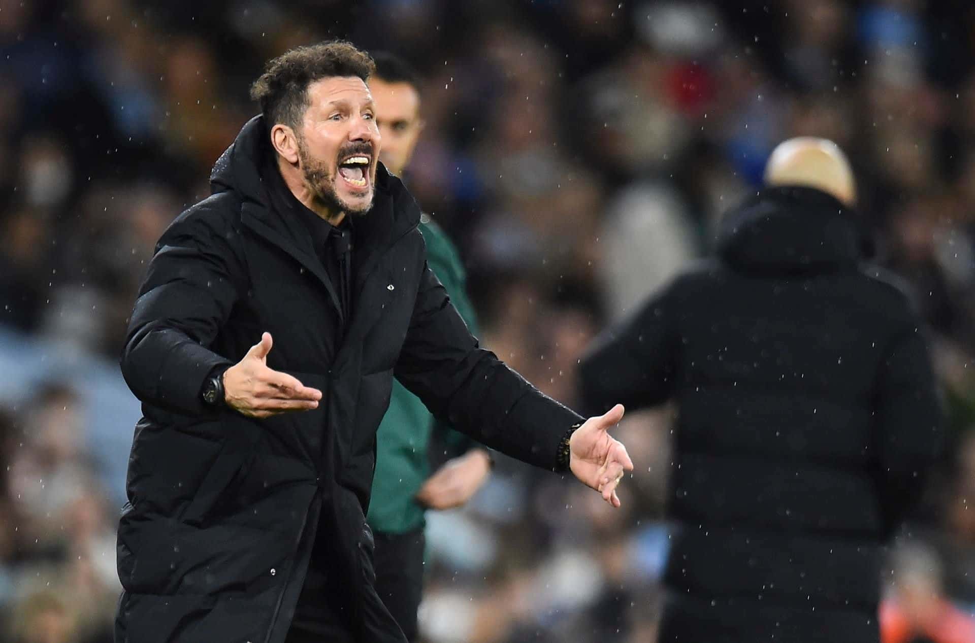 El Cholo habló luego del 1 a 0 en Inglaterra por la ida de los cuartos de final de la Liga de Campeones de Europa.