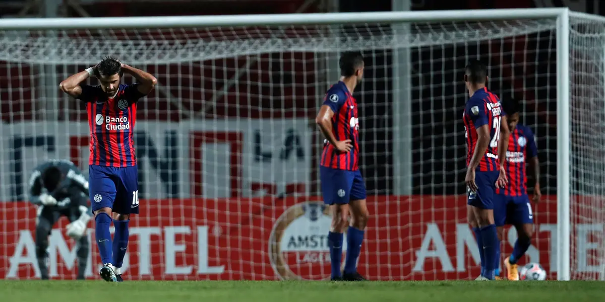 El Ciclón perdió por 3-1 ante Santos por el partido de ida de la Fase 3 de la Copa Libertadores.
