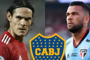 El Club Atlético Boca Juniors empieza a trabajar en la llegada de Dani Alves y Edinson Cavani, y un jugador permitiría abrir un cupo de extranjero para uno de los dos.
