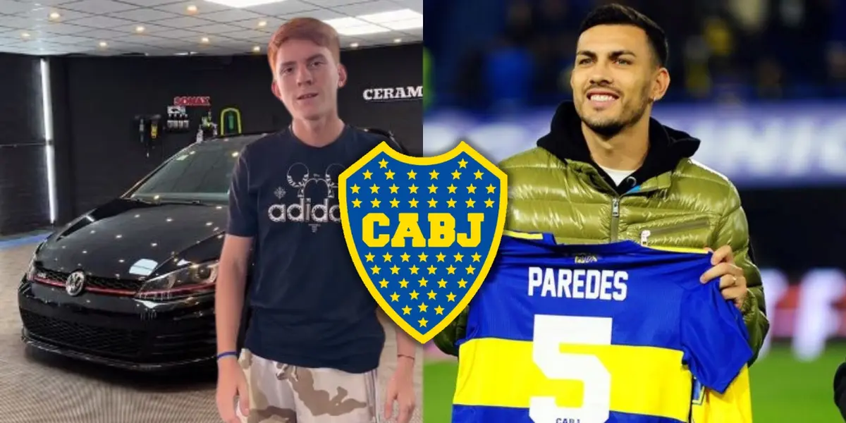 El Colo tiene un lindo auto en la Argentina y lo dejará antes de irse hacia Inglaterra.