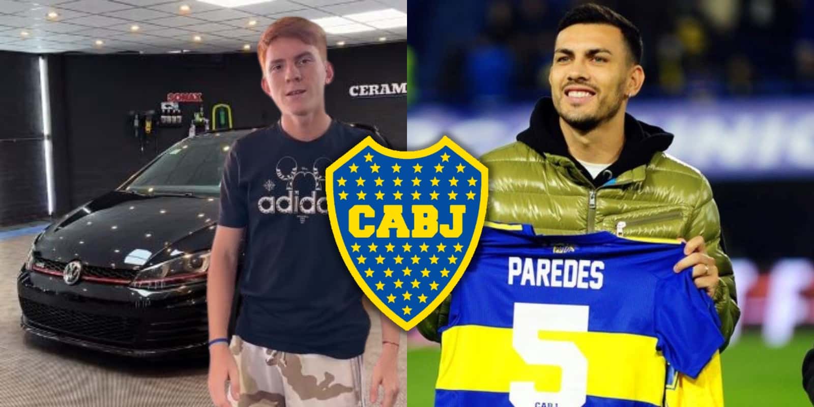 El Colo tiene un lindo auto en la Argentina y lo dejará antes de irse hacia Inglaterra.