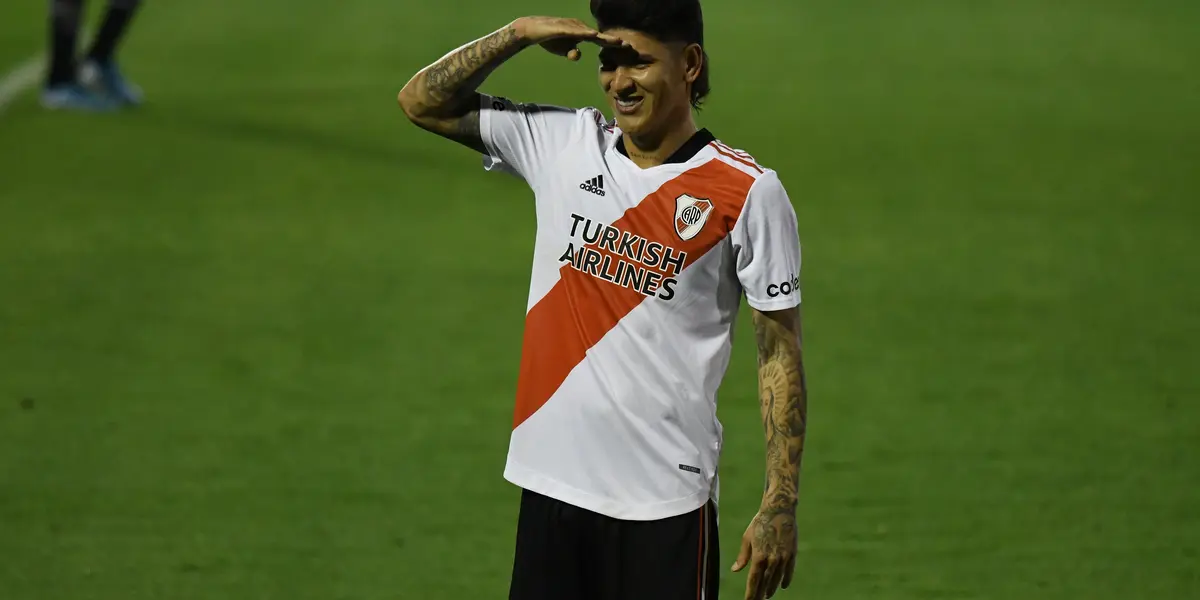 El colombiano convirtió un gol en la victoria de River Plate frente a Newell's por 4-1.